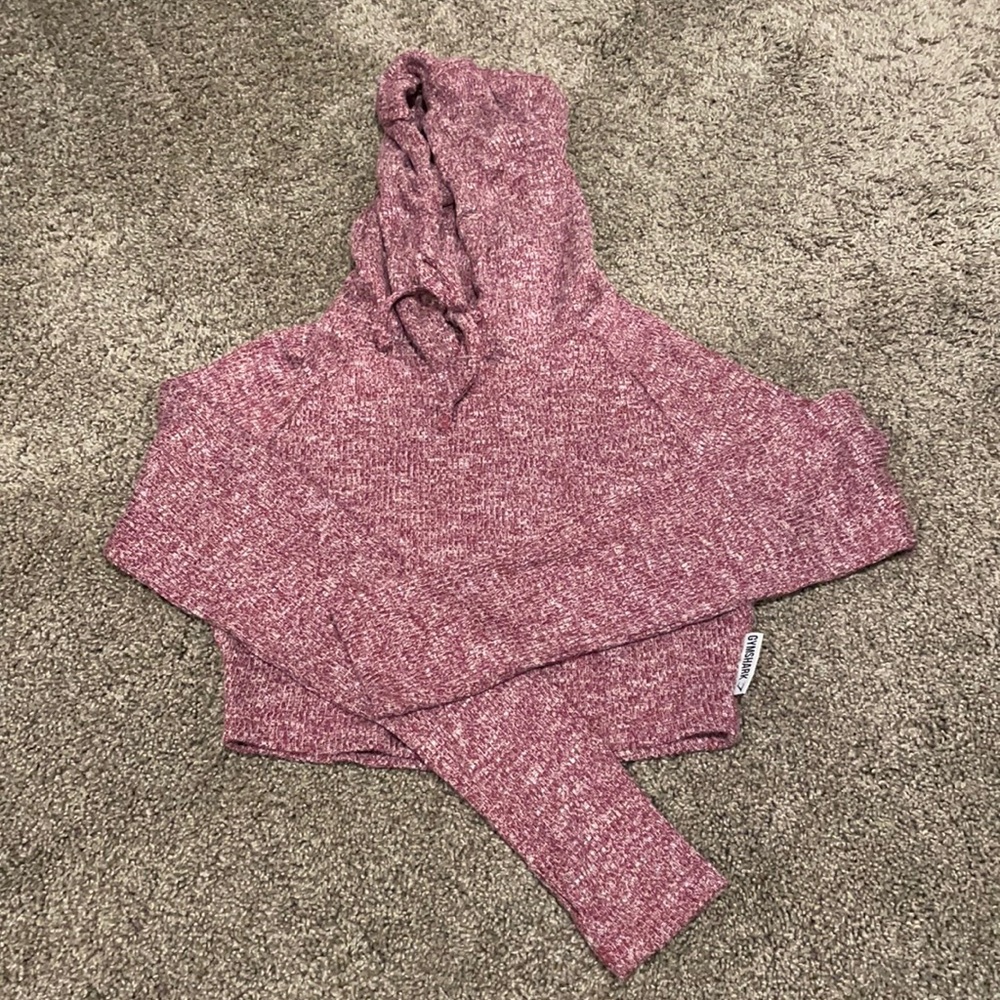 Gymshark Slounge crop hoodie